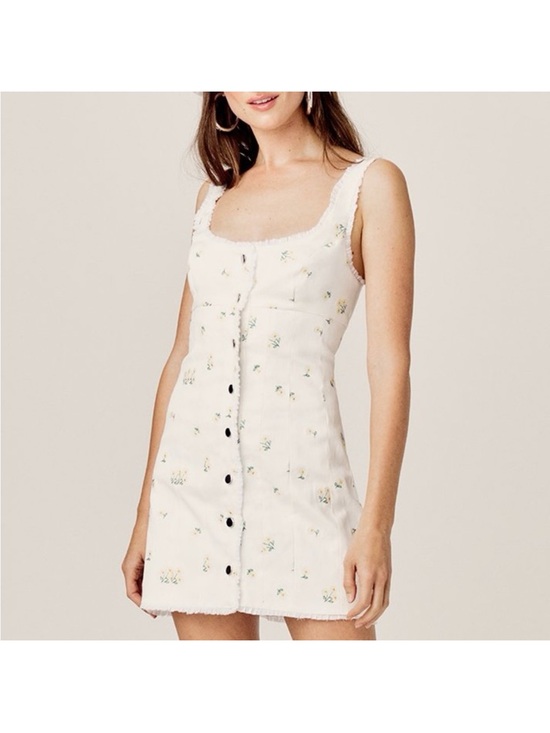 For Love And Lemons Dresses & Skirts - For Love & Lemons Waverly Denim Mini Dress
